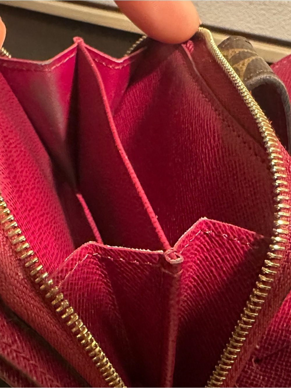 Louis Vuitton Monogram Juliette Wallet Fuchsia - Picture 6 of 16
